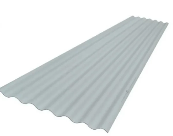 Telha PVC Minionda Cinza  2,44 x 0,50